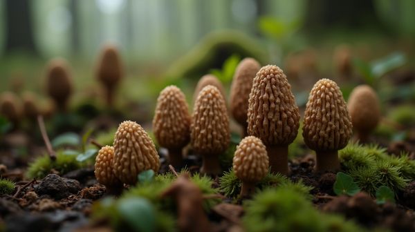 Variétés de morilles : la richesse des champignons au Québec